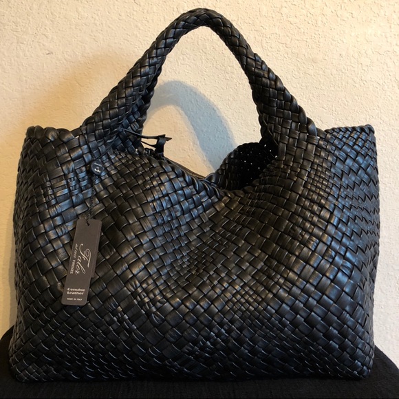 falor leather tote